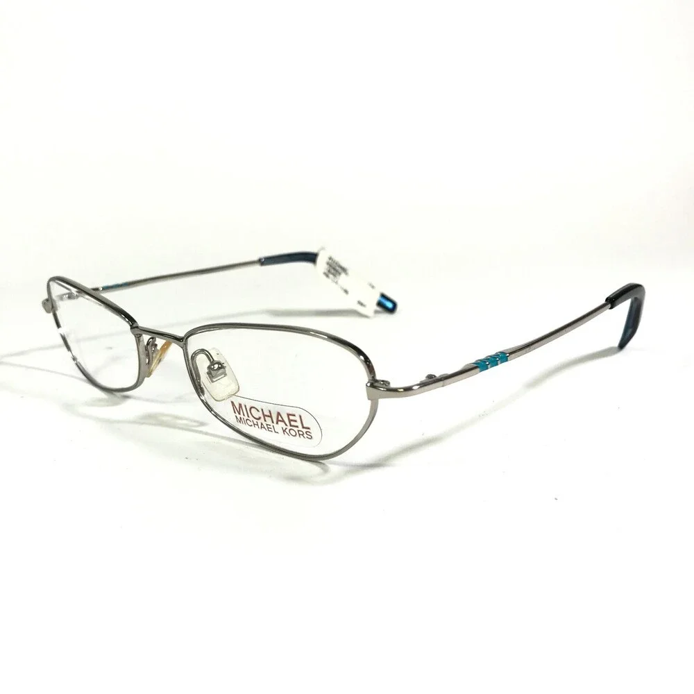 Michael Kors Eyeglasses Frames M2003 045 Silver Cat Eye Full Rim 48-17-135